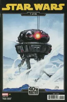 Cover of Chris Sprouse The Empire Strikes Back 40th anniversary Variant