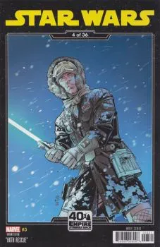 Cover of Chris Sprouse The Empire Strikes Back 40th anniversary Variant
