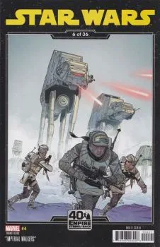 Cover of Chris Sprouse The Empire Strikes Back 40th anniversary Variant