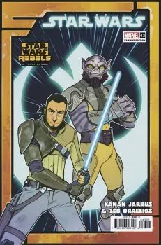 Cover of Caspar Wijngaard Rebels 10th Anniversary Variant