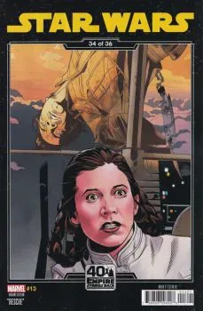 Cover of Chris Sprouse The Empire Strikes Back 40th anniversary Variant