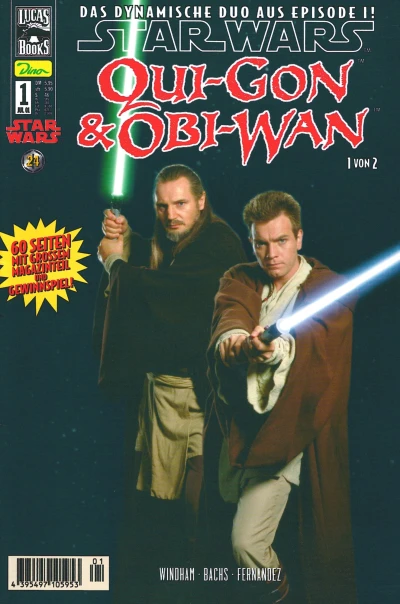 Cover of Qui-Gon & Obi-Wan 1