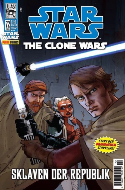 Cover of The Clone Wars: Sklaven der Republik