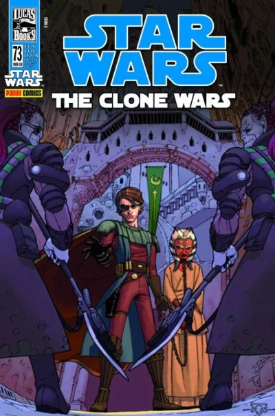 Cover of The Clone Wars: Sklaven der Republik