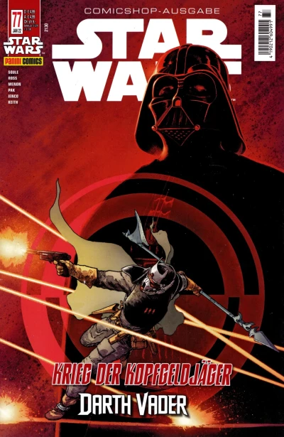 Cover of Krieg der Kopfgeldjäger 3 & Darth Vader 4