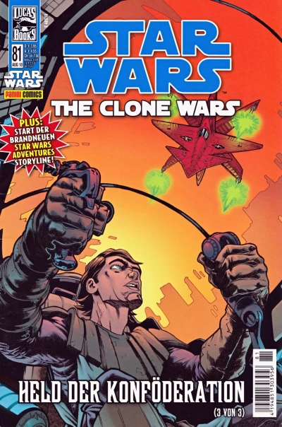 Cover of The Clone Wars: Held der Konföderation (3 von 3)