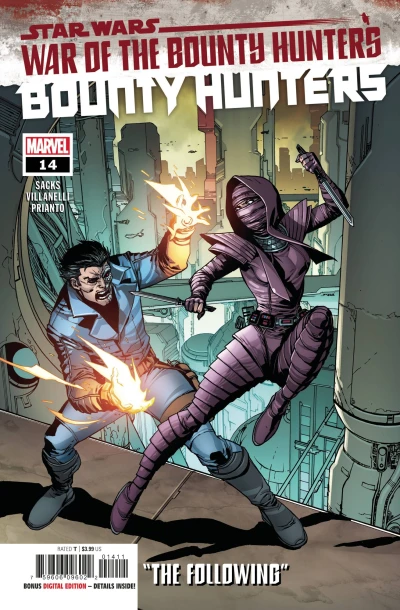 Cover of War of the Bounty Hunters: "The Following"