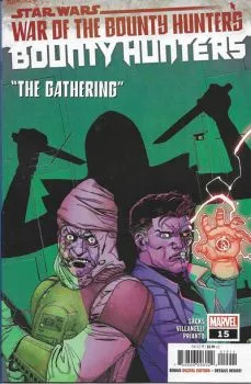 Cover of War of the Bounty Hunters: "The Gathering"