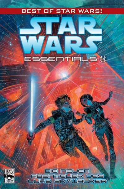 Cover of Die neuen Abenteuer des Luke Skywalker