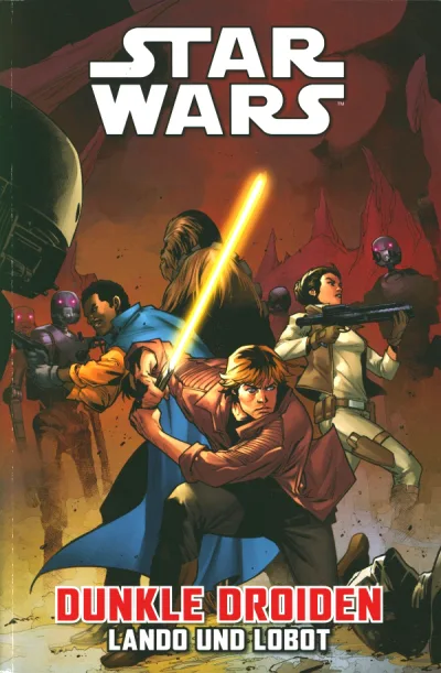 Cover of Dunkle Droiden - Lando und Lobot