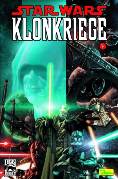 Cover of Klonkriege V: Auf Messers Schneide