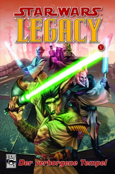 Cover of Legacy V - Der verborgene Tempel
