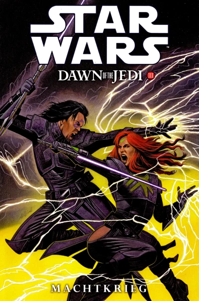 Cover of Dawn of the Jedi III: Machtkrieg
