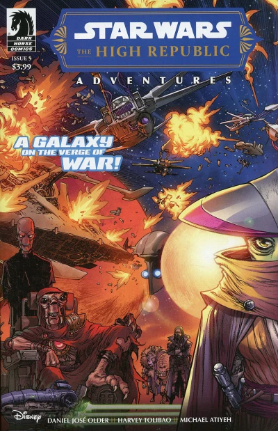 Cover of A Galaxy on the Verge of War!