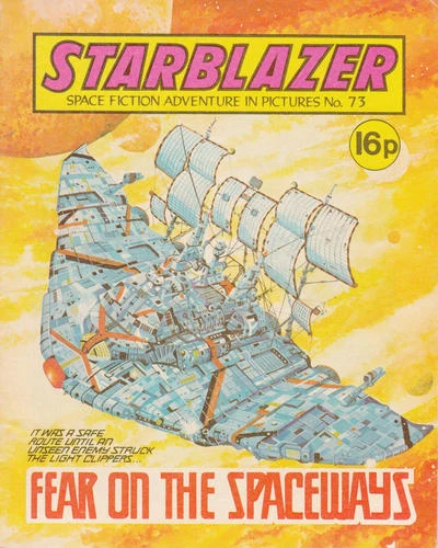 Cover of Fear on the Spaceways