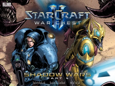 Cover of Shadow Wars, Part 4