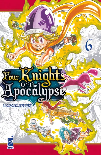 Cover of Four knights of the apocalypse 6