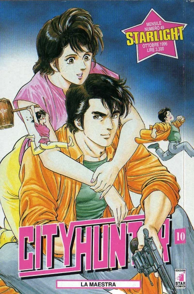 Cover of City hunter 10: La maestra