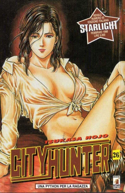 Cover of City hunter 26: Una python per la ragazza