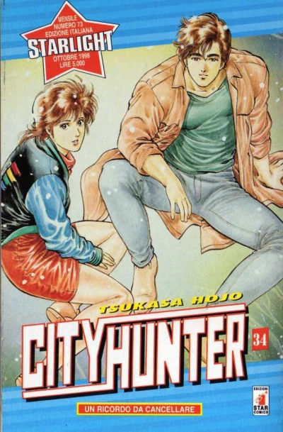 Cover of City hunter 34: Un ricordo da cancellare