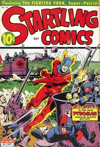 Cover of Fighting Yank Meets Nitro-Man