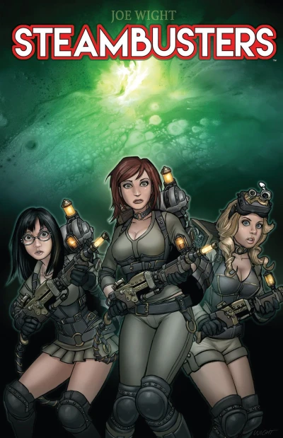 Cover of Steambusters Against Jack the Ripper; Steambusters and the Lady & the Tiger (Part One)