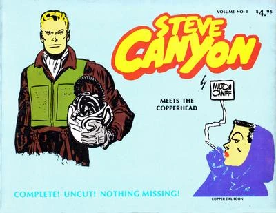 Cover of Steve Canyon Meets the Copperhead