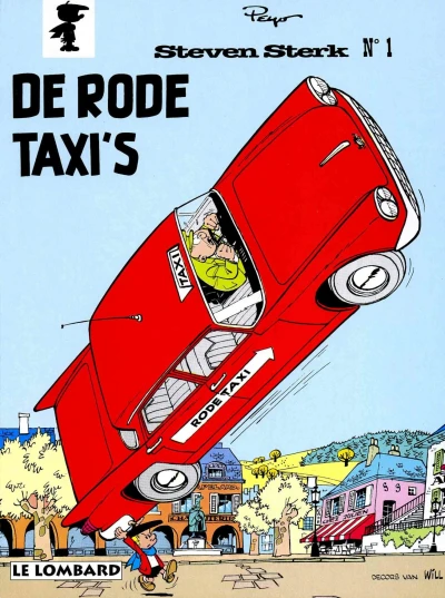 Cover of De rode taxi's