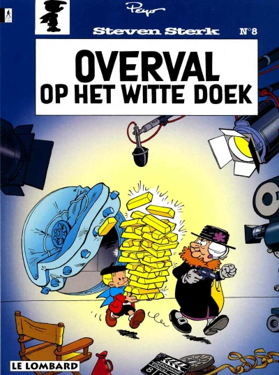 Cover of Overval op het witte doek