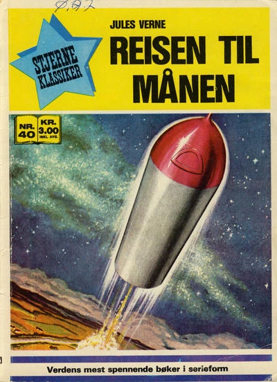 Cover of Reisen til Manen