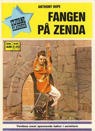 Cover of Fangen på Zenda