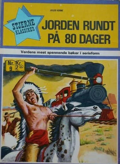 Cover of Jorden rundt på 80 dager