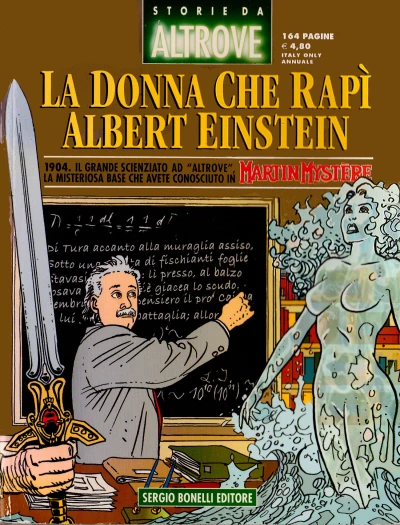 Cover of La donna che rapì Albert Einstein