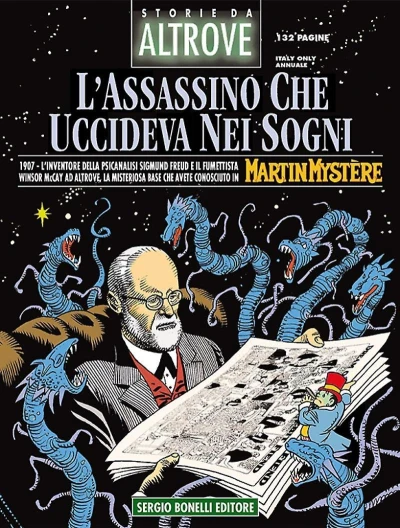 Cover of L'assassino che uccideva nei sogni