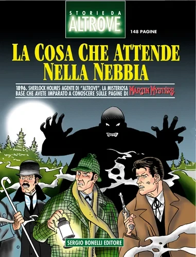 Cover of La cosa che attende nella nebbia