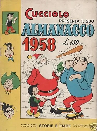 Cover of Cucciolo Presenta il Suo Almanacco 1958