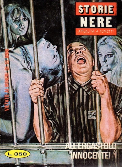 Cover of All'ergastolo Innocente