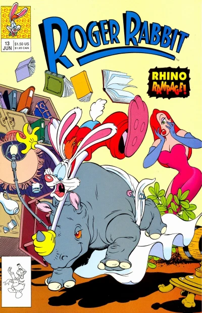 Cover of Stork Raving Mad!; Hare Apparent