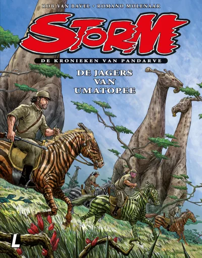 Cover of De jagers van Umatopee