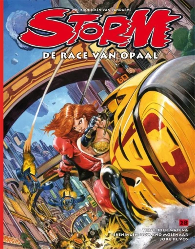 Cover of De Race van Opaal