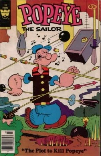 Cover of The Plot to Kill Popeye