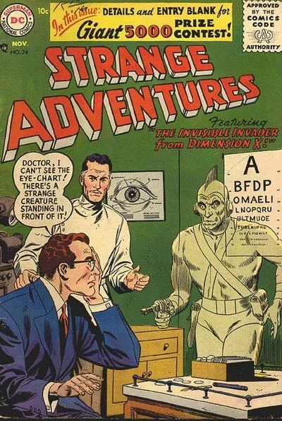 Cover of Strange Adventures