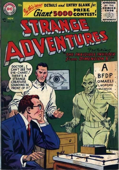 Cover of Strange Adventures