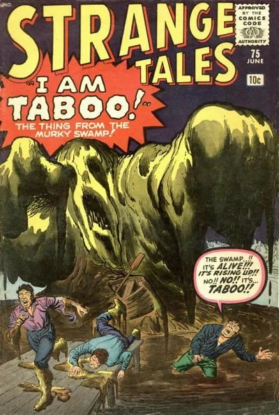 Cover of Taboo! The Thing From The Murky Swamp!
