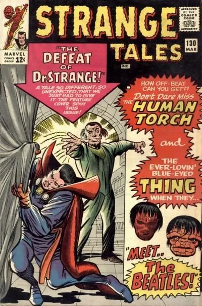Cover of Meet The Beatles!; The Defeat of Dr. Strange
