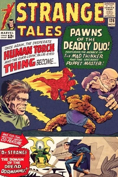 Cover of Pawns Of The Deadly Duo!; The Domain Of The Dread Dormammu!