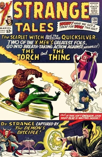 Cover of Quicksilver And The Scarlet Witch; The Demon's Disciple!
