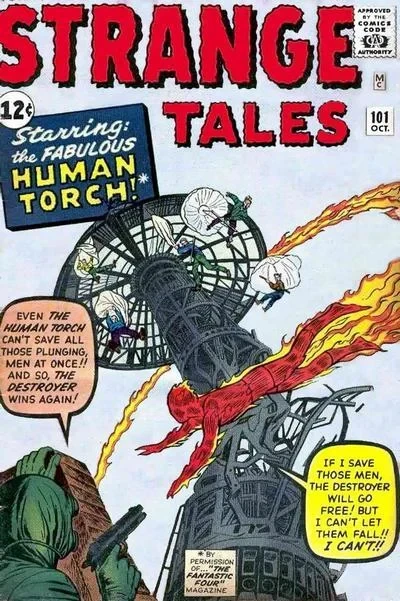 Cover of The Human Torch!