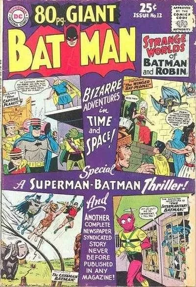 Cover of Strange Worlds of Batman and Robin