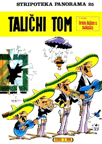 Cover of Talični Tom: Braća Dalton u Meksiku